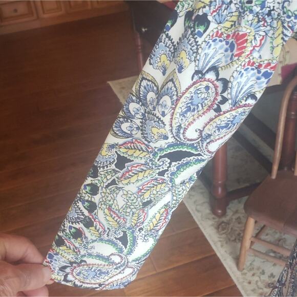 TALBOT'S XS long sleeve purple and white - Picture 3 of 5